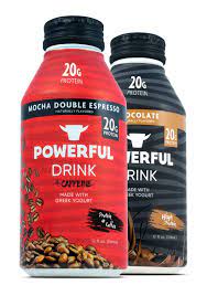 Powerful Chocolate Mocha Double Espresso Variety Pack High Protein Greek Yogurt Drink Gluten Free Natural Ingredients 20g Protein 12 Count Buy Online In Ecuador At Desertcart 42568555