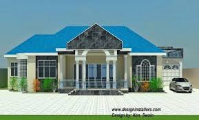 Nice 4 Bedroom House Design In Ghana 14 In Home Design Styles Interior Ideas With 4 Bedroom House Des Four Bedroom House Plans Bungalow House Plans House Plans