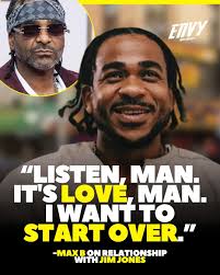 🌊 Max B says he wants to "start over" when it comes to his relationship  with Jim Jones. He recently did an interview with Complex where he revealed  that he was ready