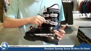 Rossignol Synergy Sensor 80 Mens Ski Boots - YouTube