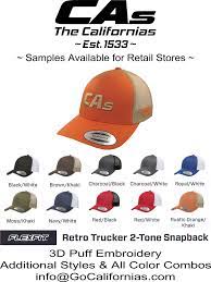 Cashats Samples Available For Retail Stores Available In Additional Styles And Colors In 3d Puff Embroidery M Black And Red Navy And White Black Charcoal