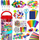 Amazon.com: FUNZBO Arts and Crafts Supplies for - Kids Age 4-8, 4 ...