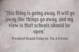 Een meerderheid van de docenten is niet enthousiast over het heropenen van de scholen, dat blijkt uit een enquête onder de. Dumb School Reopening Quote Of The Day It S From President Trump Larry Ferlazzo S Websites Of The Day