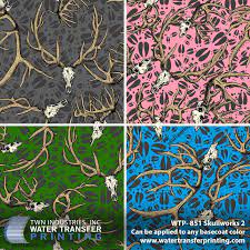 Twn Industries Releases Pse S Skullworks 2 Pattern Hydro Dipping Hydro Dipping Film Water Transfer Printing Film