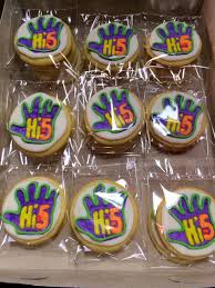 5th Birthday Theme Ideas For Boy Hi 5 Sugar Cookies 5th Birthday Party Ideas Bday Party Kids Birthday Fun