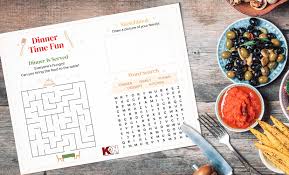 We've got dinner table games for families to try. 16 Dinner Table Games For All Ages Printables