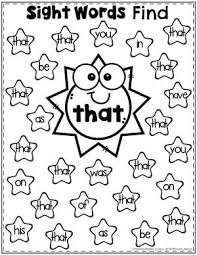 Sight Words For Kindergarten Planning Playtime Sight Words Kindergarten Preschool Sight Words Teaching Sight Words