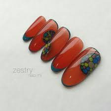アジアネイルフェスティバル 1日目 デモ編 うきうき チャンネル セルフジェルネイル korean nail art nail patterns trendy nails