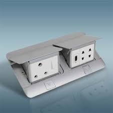 The all metal top is a light brushed stainless steel, ideal for matching appliances and fixtures in kitchens. Legrand Complete 6 Module Pop Up Floor Box Matt Aluminium Reviews Online Pricecheck