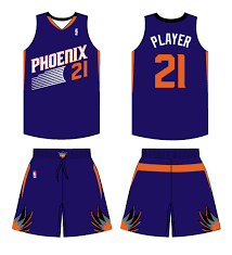 Browse phoenix suns jerseys, shirts and suns clothing. Phoenix Suns Road Uniform Phoenix Suns Jersey Design Uniform