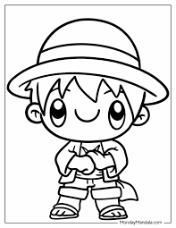 luffy coloring page coloring