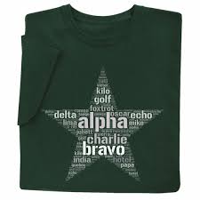 Two words may sound alike and still they can have very different meanings; Alpha Bravo Charlie Shirts Acorn Xd7581
