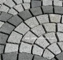 G654+G603 Fan Shaped Granite Paving Stone on Net from China -  StoneContact.com