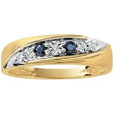 Build credit shopping in the fingerhut catalog with installment. Fingerhut Men S 10k Gold Sapphire Wedding Band