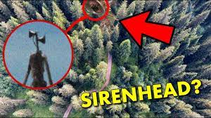 Welcome to paranormal world home to a bizarre! Drone Caught Siren Head At Screaming Forest Siren Head Is Actually Real Youtube