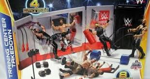 Wwe Training Center Takedown Wwe Mattel Toy Wrestling Action Figure Playset Wwe Pandrthisnthat Wwe Toys Wwe Action Figures Wwe