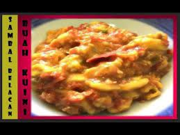 Masukkan potongan kuini ke dalam blender bersama air es, proses hingga halus. Sambal Belacan Buah Kuini Sambal Kuini Sedap Mesti Cuba Youtube