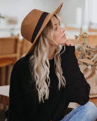 Preorder Evelyn Felt Hat Tan Vici Felt Hat Outfit Outfits With Hats Hat Outfit Winter