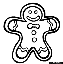 Free pete the cat printables coloring pages are a fun way for kids of all ages to develop creativity, focus, motor skills and color recognition. Gingerbread Man Online Coloring Page