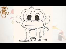 تعلم رسم قرد بطريقه سهله رسومات سهله للاطفال و المبتدئين رسم حيوانات و طيور Monkey Youtube In 2021 Drawings Disney Characters Art