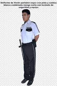 Uniforme Manga Roupas Camisa Calcas Camisa Azul Branco Policial Png Pngwing