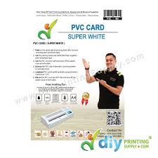 Thunder print sdn bhd started off as a humble shop in 1996 in sungai petani town in kedah. Pvc Card Super White A4 25 Sets Pkt 0 76mm Malaysia