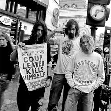 In court documents reviewed by cbsla , filed in los angeles federal court, elden that band members, record companies and creative personnel had 'trafficked' his image for profit, and he has. Nirvana Band Photo By Richard Bellia Piccadilly Circus 1991