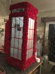 Funeral Flowers Traveller Funeral Flowers Telephone Box Flower Tribute Funeral Flowers Sympathy Flowers Funeral Flower Arrangements