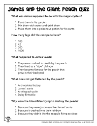 Browse james and the giant peach quiz resources on teachers pay teachers, a marketplace trusted by millions of teachers for original . James And The Giant Peach Quiz Woo Jr Kids Activities Children S Publishing
