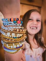 Essie girl is at it again! This time last year Esther started making  bracelets to help pay for dance shoes/lessons and we're doing it again this  year...except we're adding these super fun