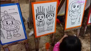 Gambar mewarnai ondel ondel mp3 & mp4. Mewarnai Gambar Ondel Ondel Radea