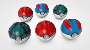 Poke Balls 3d Model Ad Poke Balls Model Pokeball 3d Model Poking