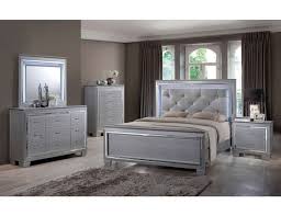 Deluxe Grey Contemporary Bed Collection Modern Bedroom Furniture Bedroom Furniture Silver Bedroom Silver Bedroom Furniture Bedroom Furniture Sets