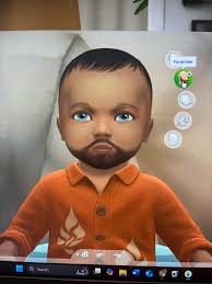 Why does my infant have a beard?