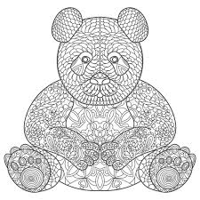 Discover all our printable coloring pages for adults, to print or download for free ! Adult Coloring Panda Stock Illustrations 157 Adult Coloring Panda Stock Illustrations Vectors Clipart Dreamstime
