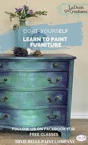 Dixie Belle Paint Company Believes We All Have An Inner Creative Person Just Waiting To Come Out Fin Blue Painted Furniture Paint Furniture Dixie Belle Paint