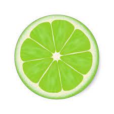 Lime Slice Stickers Citrus Fruit Lime Fruits Basket Manga