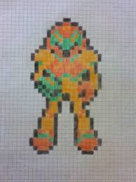 These graph paper pdf files range from speciality graph paper for standard grid, single quadrant graph paper, four quadrant graph paper, and polar coordinate graph paper. Grid Paper Drawings Samus By Greegecko On Deviantart