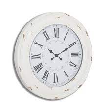 Spice up the decor in any room of your home with decorative clocks. White Vintage Wall Clock White Wall Clock Wall Clock