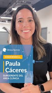 🌟 Conoce a Paula Cáceres, nuestra Subgerente del Área Clínica en Clínica  Somno 🌟, 👩‍⚕️ Paula, una matrona con más de una década en Clínica Somno,  se especializó en Alemania en polisomnografía y ha ...