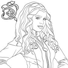 Enjoy filling these printable descendants 2 coloring sheets of all the characters. Mal Coloring Pages Coloring Home