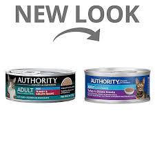 Authority diets focus on ingredients your cat needs, including: Authority Pate Entree Adult Cat Food Cat Wet Food Petsmart