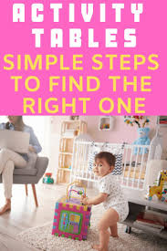 How To Find The Best Activity Table For Your Baby Baby Play Activities Baby Activity Table Infant Activities