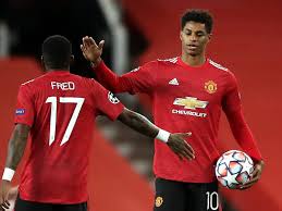 Manchester united fell just short in the champions league on tuesday night, despite a late fightback which pushed rb leipzig all the way in germany. Marcus Rashford Hits Hat Trick Off Bench As Manchester United Thrash Rb Leipzig Champions League The Guardian