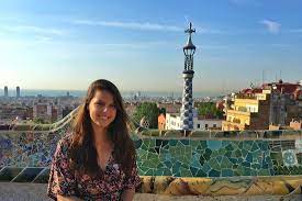 Im hintergrund das bild der caseta del jardiner und ein panoramablick auf barcelona zu sehen. Barcelona Geheimtipps Einer Einheimischen Travel On Toast