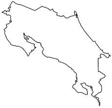 Costa Rica Map Outline Logo Vector Download Free Costa Rica Map Outline Vector Logo And Icons In Ai Eps Cdr Svg Png Costa Rica Map Map Outline Costa Rica
