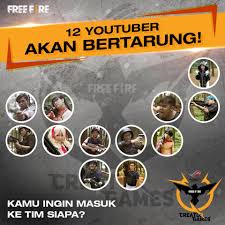 Hi Survivors 12 Youtuber Akan Garena Free Fire Facebook