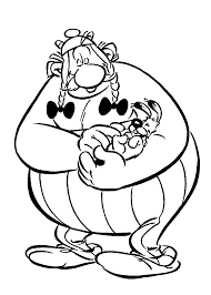 Asterix And Obelix Coloring Pages For Kids Big Printable Free Cartoon Coloring Pages Dog Coloring Page Coloring Books