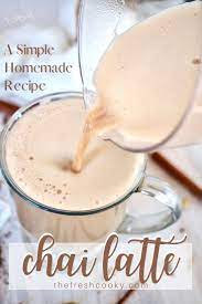 Homemade Chai Tea Latte The Fresh Cooky Easy Chai Tea Latte Recipe Chai Tea Recipe Homemade Chai Tea