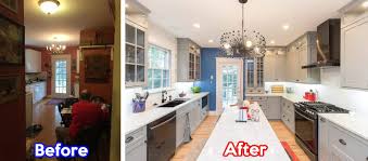 The pictures of before and in progress are small and not helpful to a newbie. Small Kitchen Makeovers Ideas Before And After In Dc Metro Kitchen Design And Remodeling Ideas